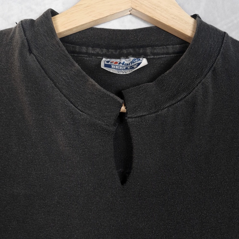 Vintage Outfitters Kauai Shirt Mens Large Black Kayak Hiking Graphic 90s USA - Picture 3 of 16